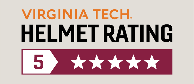 Virginia Tech Helmet Lab ratings