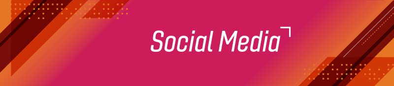 The words "Social Media" on a colorful background.