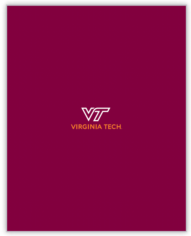 Example of a branded folder.